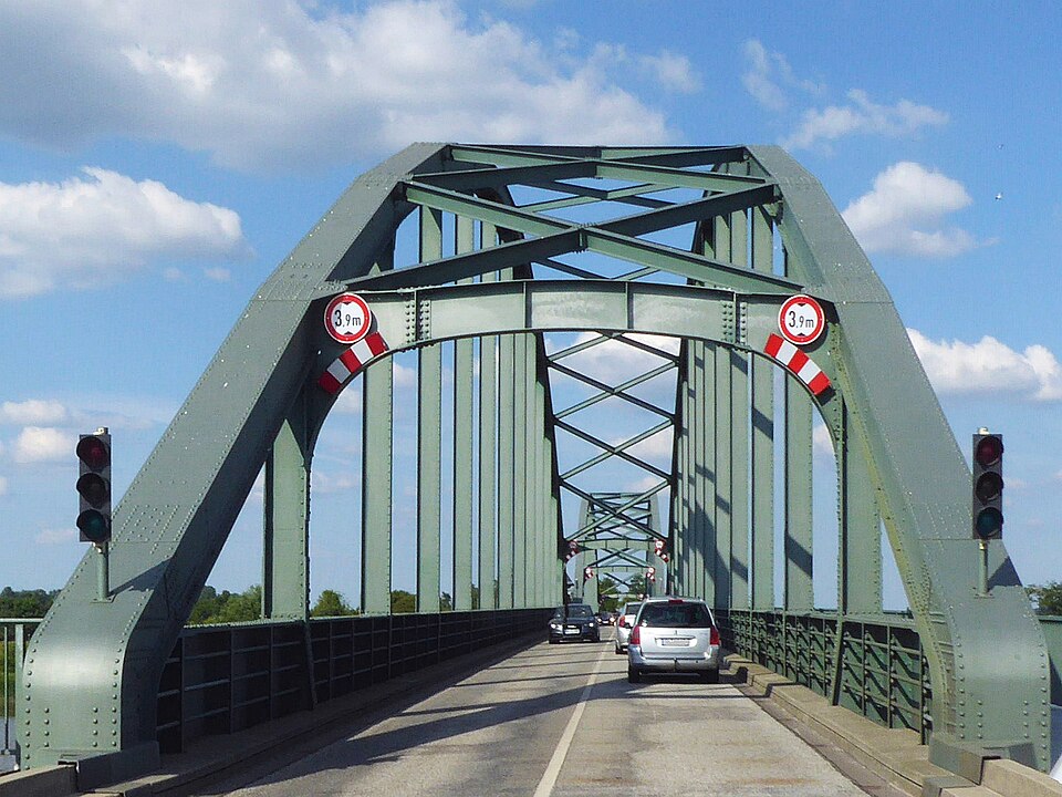 Friedrichstadt: Eiderbrücke