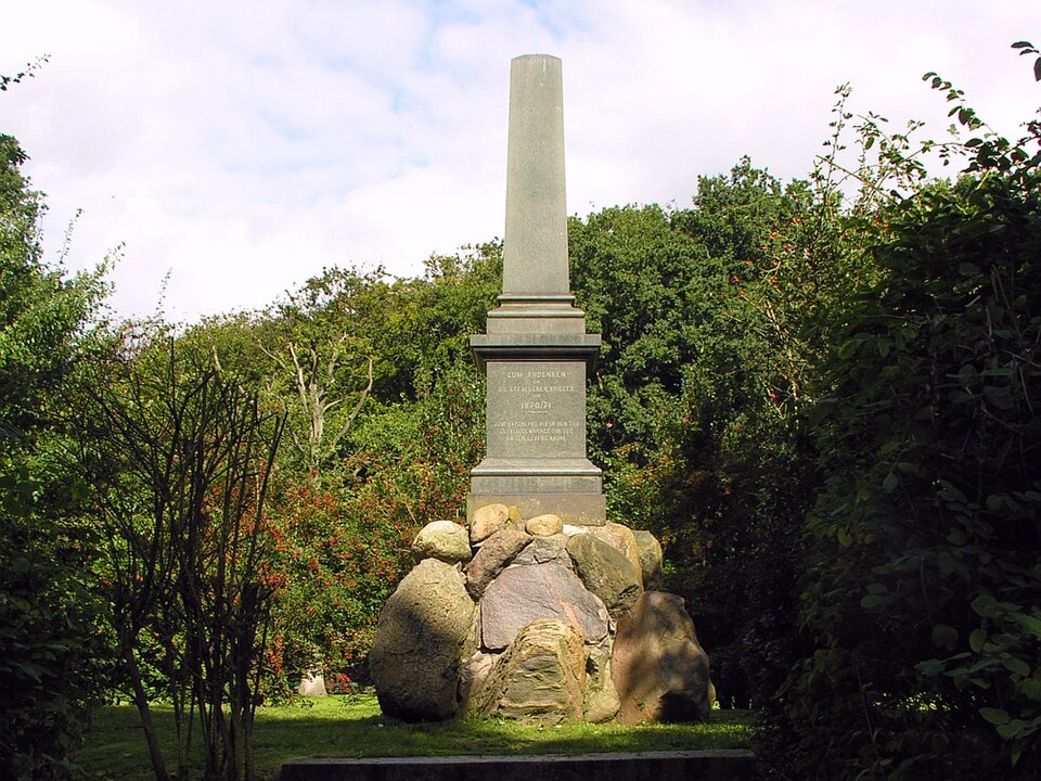 Husum Ehrenmal Schlosspark für die
