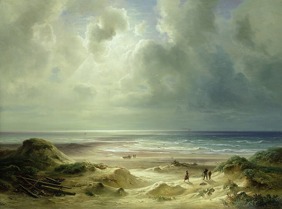 Christian Ernst Bernhard Morgenstern - Dünen auf Helgoland
