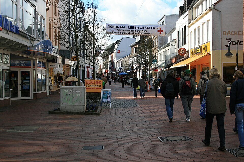 Ladenstrasse Schleswig