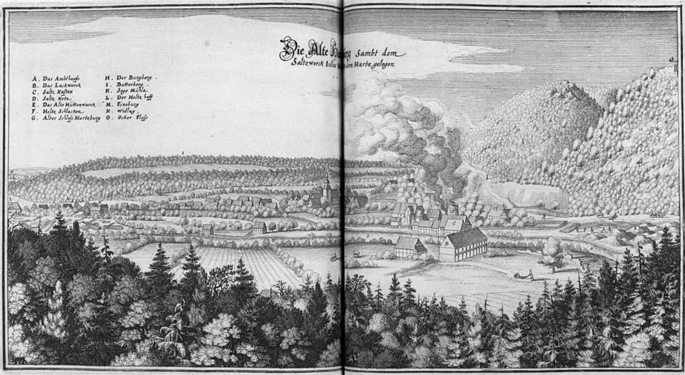 Bad Harzburg: Alte Hartzburg (Merian)
