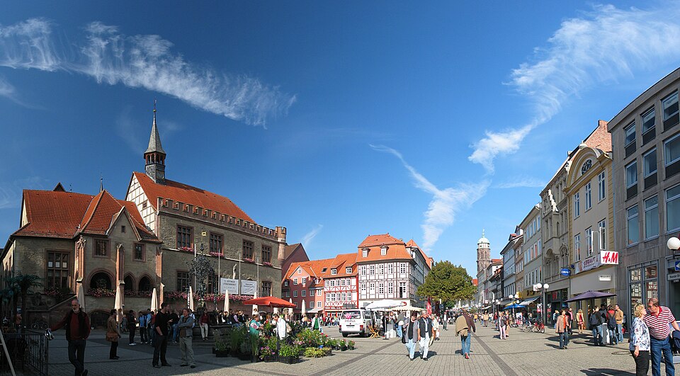 Göttingen: Goettingen Marktplatz Oct06