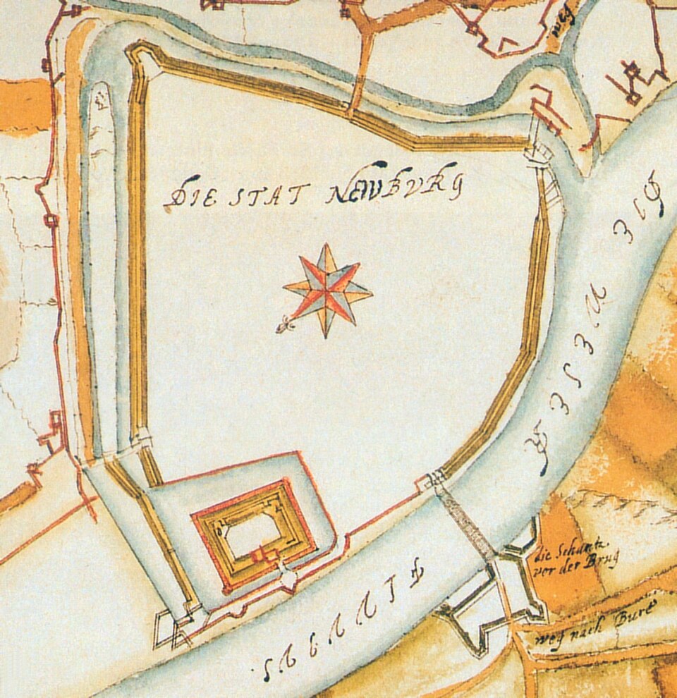 Nienburg/Weser: Festung Nienburg Newburg in Lüneburg