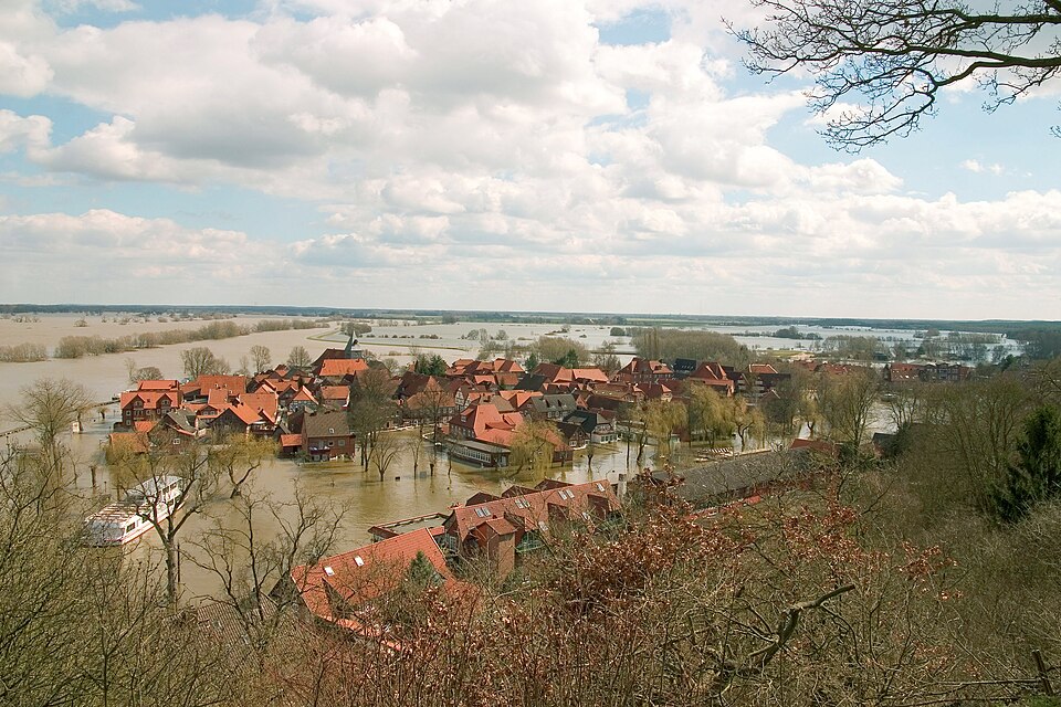 Hitzacker (Elbe): Hitzacker Hochwasser2006