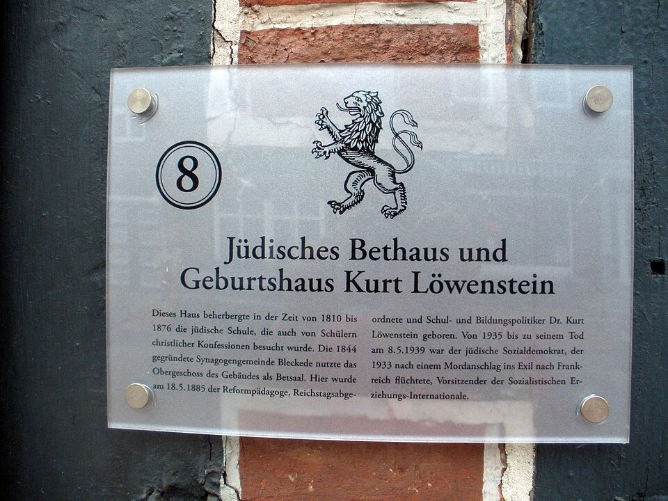 Bleckede: Tafel-kurt-löwenstein