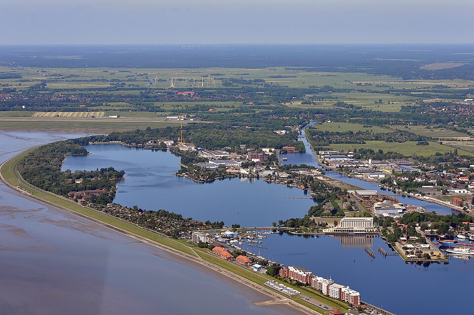 Wilhelmshaven: Luftaufnahmen Nordseekueste