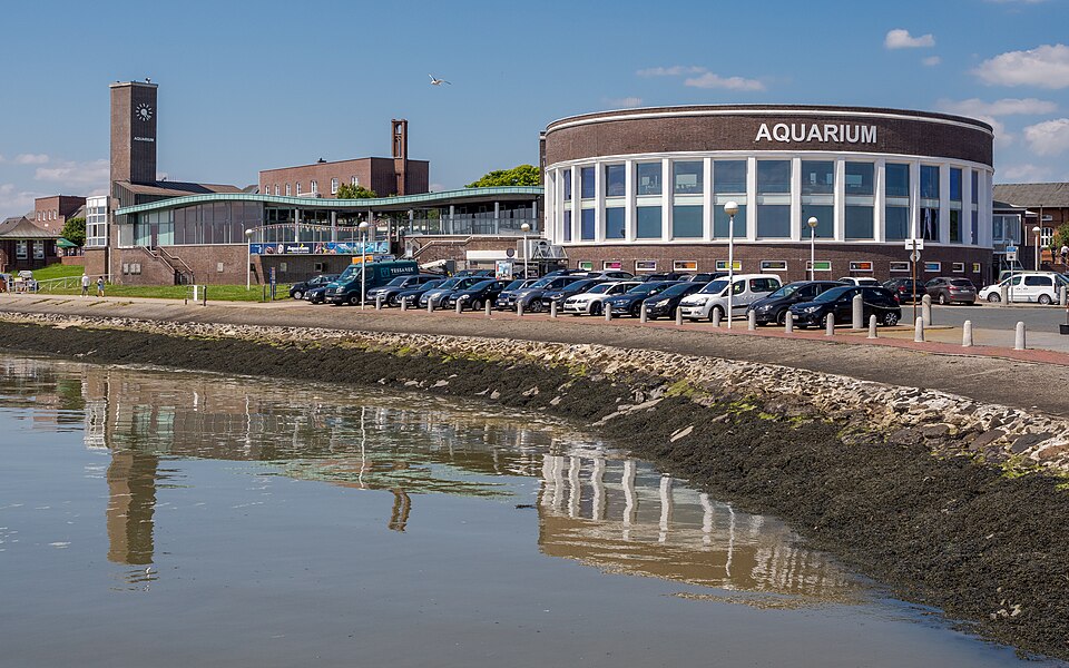 Aquarium Wilhelmshaven einschl. der ehem. Strandhalle am Südstrand