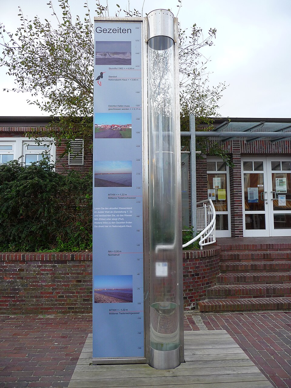 Gezeitensäule Juist