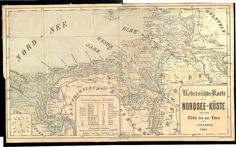Norderney: Ostfriesland1881