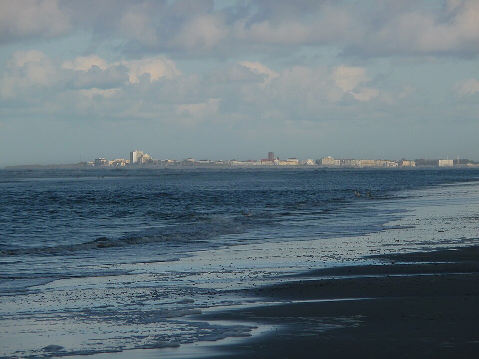 Blick auf Norderney