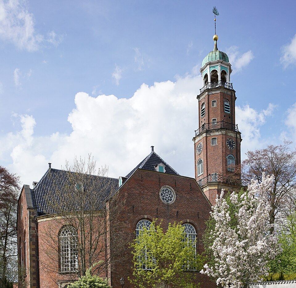 Große Kirche in Leer (Ostfriesland), Ansicht von Südosten