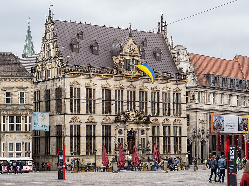 "Schütting" am Markt 13, Sitz der Handelskammer Bremen