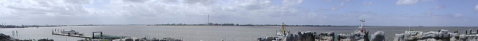 Bremerhaven: Wesermuendung