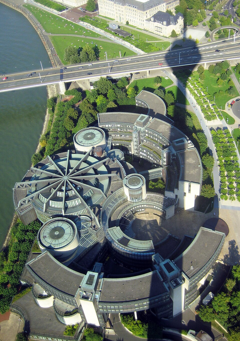 Düsseldorf: Duss Par from Tower