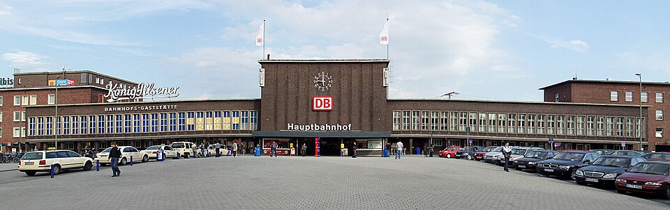 Duisburg Hauptbahnhof Panorama