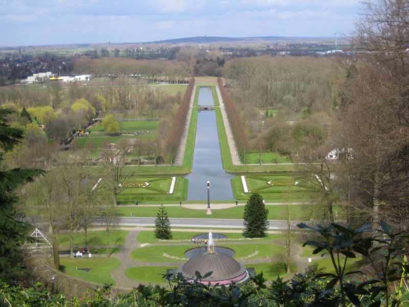 Kleve tiergarten ausblick