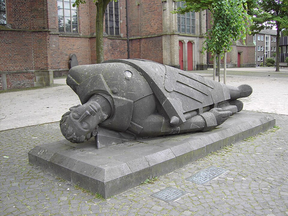 Kleve: Toter Krieger von Ewald Mataré