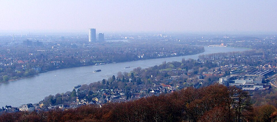Königswinter: Koenigswinter vom Drachenfels