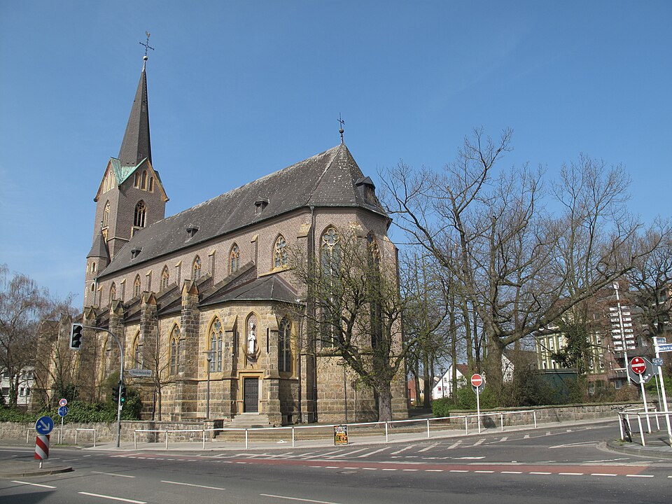 Marl, die Sankt Georg Kirche foto6