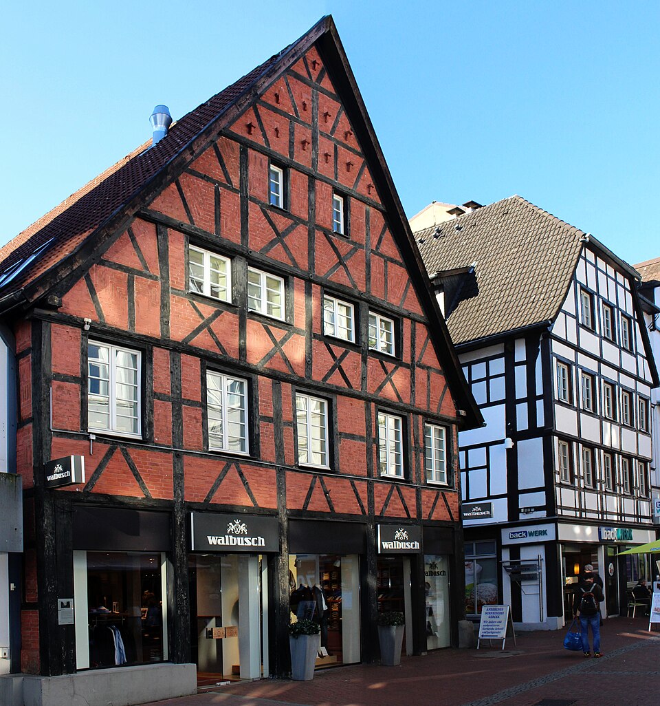 Recklinghausen: Kunibertistraße Nr. 16 (ältestes Haus der Stadt)