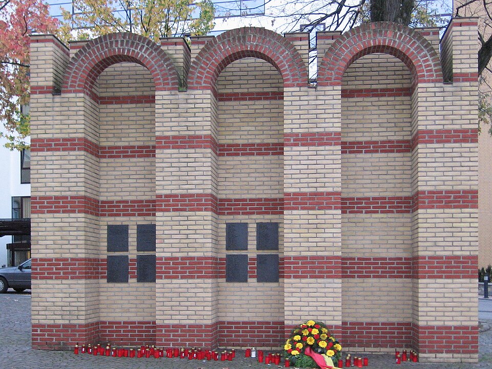 Monument for the jews of Paderborn
