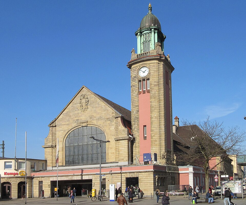 Bahnhof Hagen Hbf 02 Empfangsgebäude