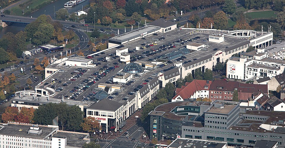 Hamm: Luftbild Allee Center 2