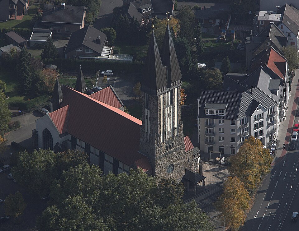 Hamm: Luftbild Liebfrauenkirche