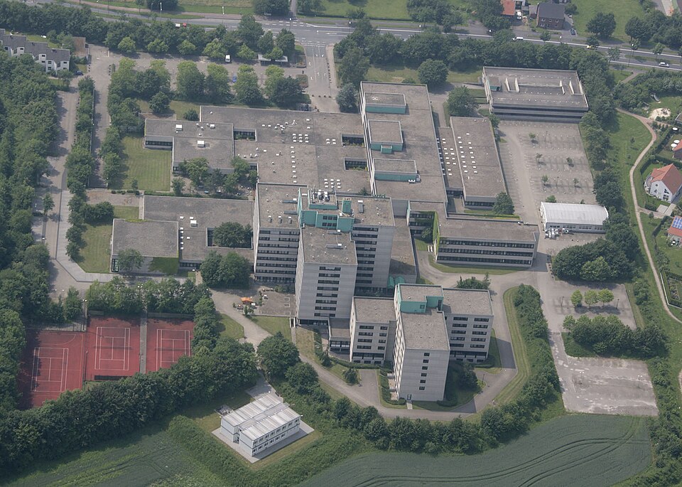 Hamm: Luftbild Berufsförderungswerk