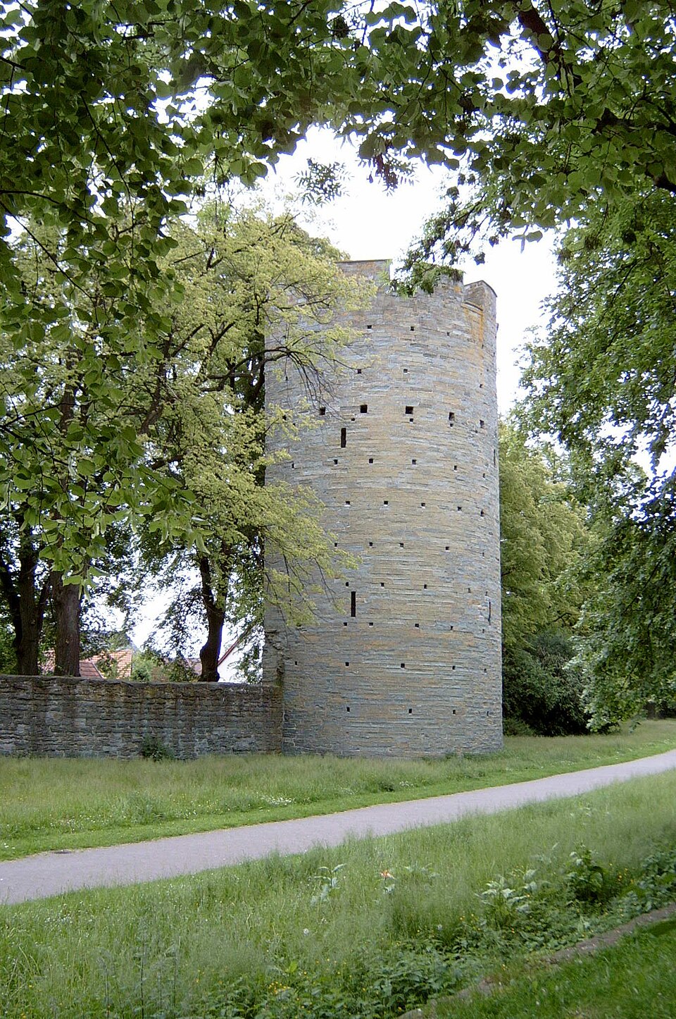 Soest Kattenturm Wallmauer 06