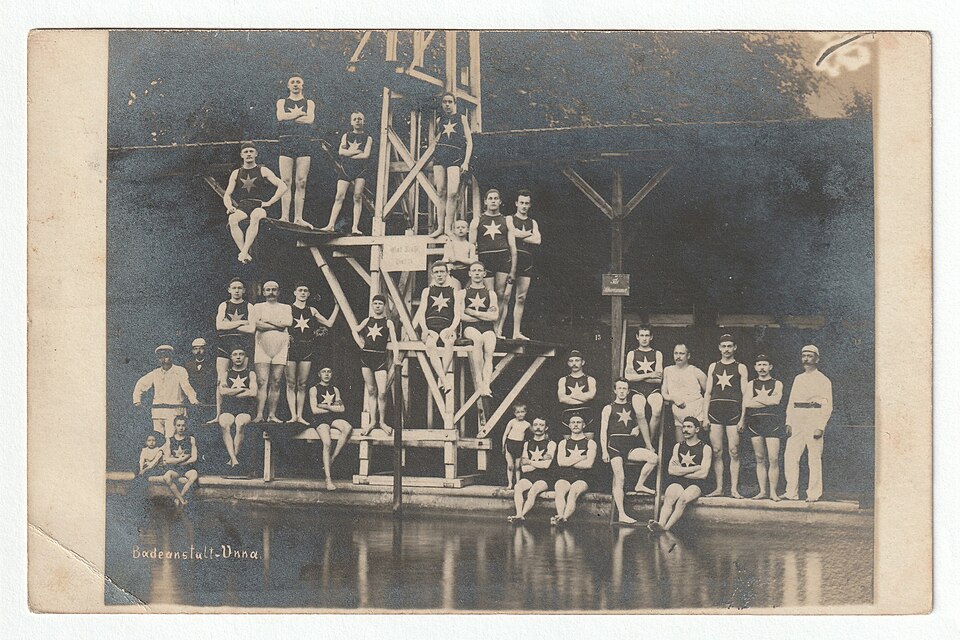 1907 Unna Badeanstalt Freibad