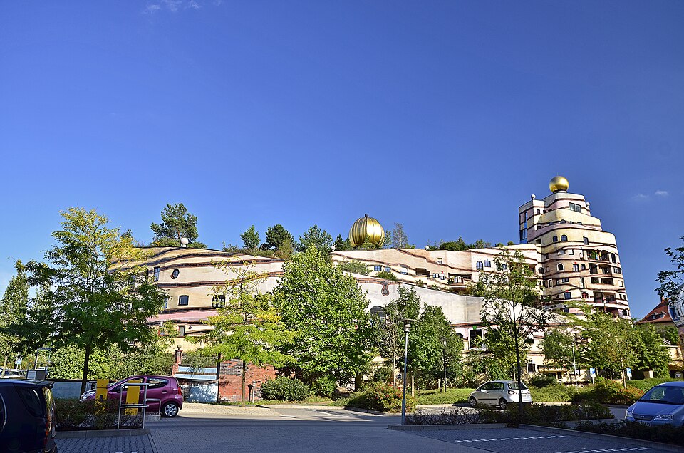 Waldspirale Darmstadt - Hundertwasser-Haus