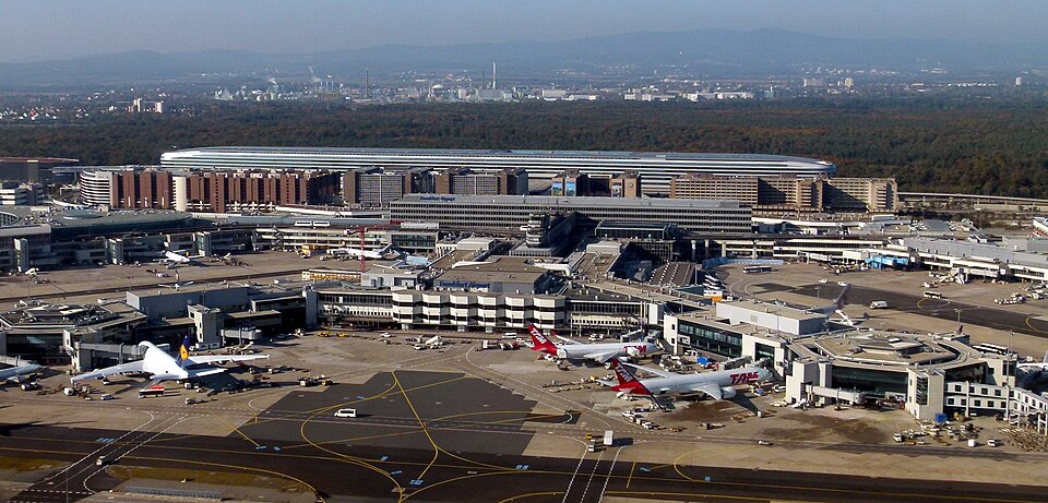 Frankfurt am Main: Aerial View of Frankfurt Airport 1