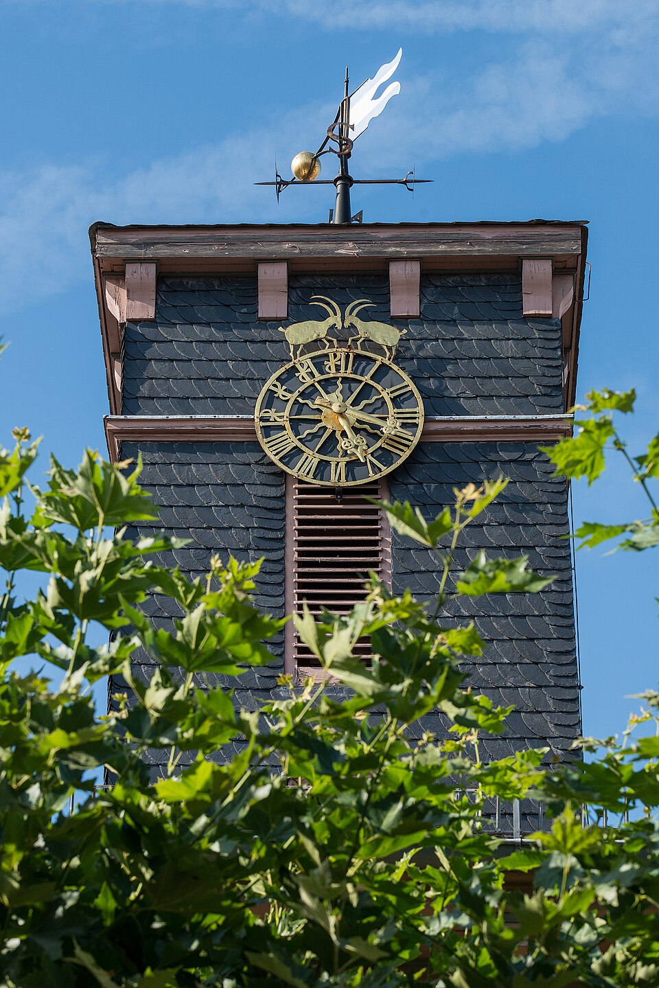 Gaasbecksuhr Rathaus Dieburg