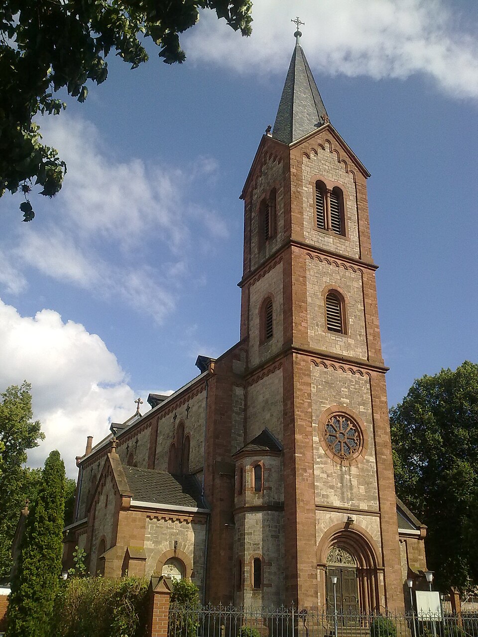 Groß-Umstadt: Kath St-Gallus Gr-Umstadt