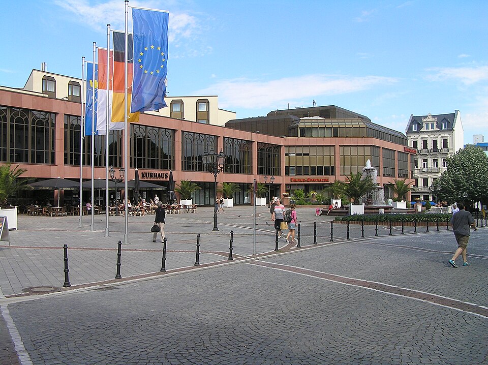 Bad Homburg v. d. Höhe: Bad Homburg Kurhaus Vorderseite