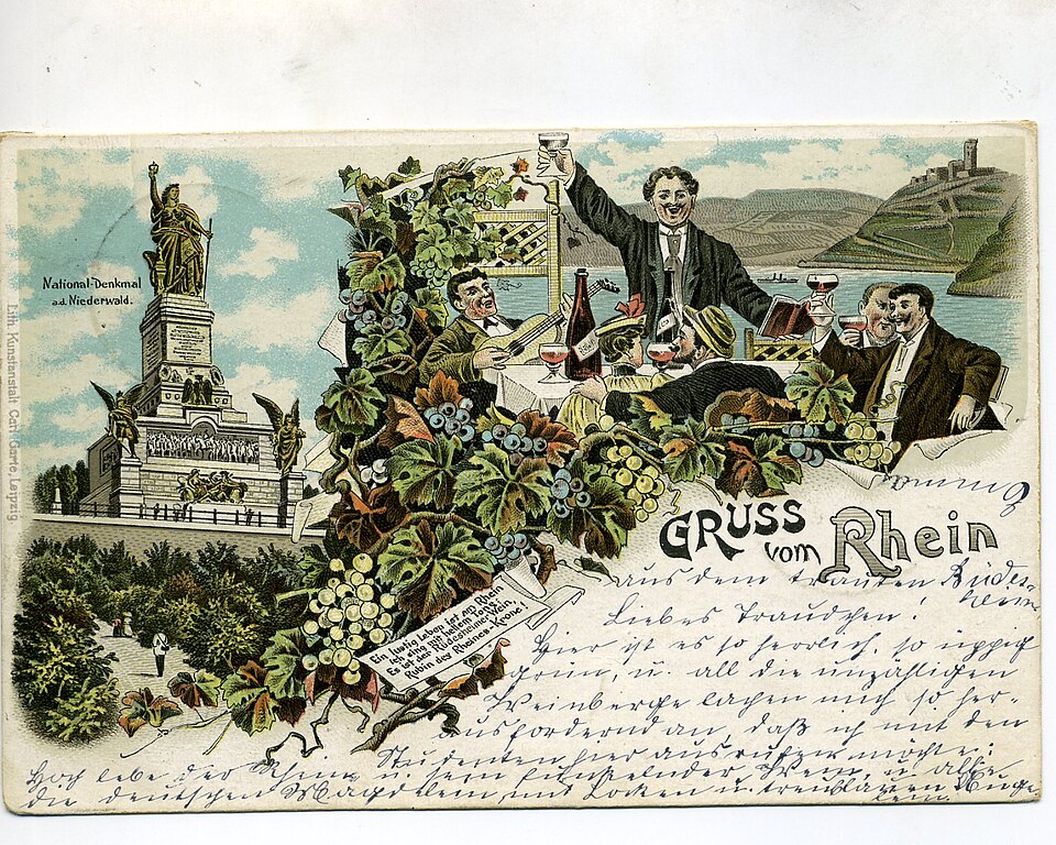 Rüdesheim am Rhein: Drinking am Rhein