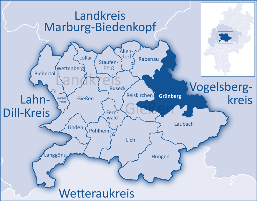 Grünberg (Hessen): Landkreis Gießen Grünberg