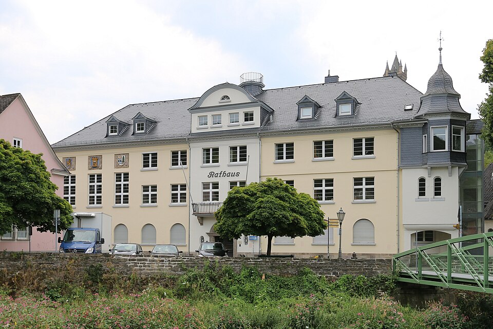 Dillenburg - Rathaus Rathausstraße 7 (1 08.2015)