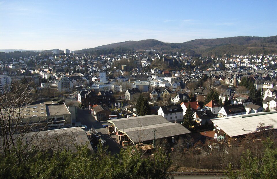 Herborn Blick auf die Stadt
