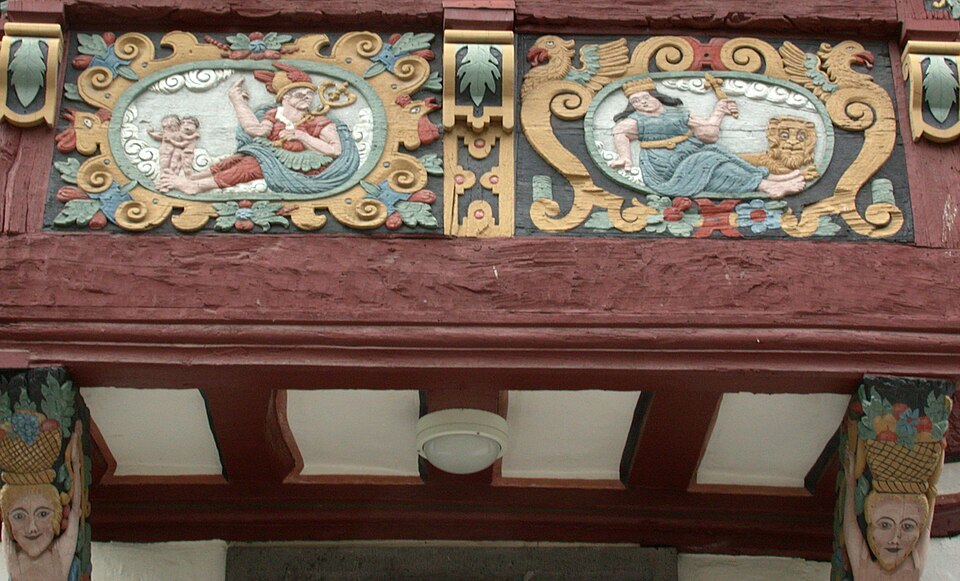 Bad Camberg: Camberg amthof detail