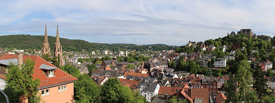 Marburg - Panorama von Am Weinberg