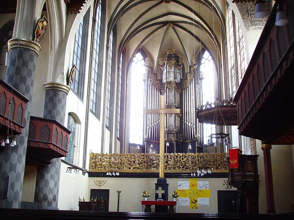 Marburg, Universitätskirche, innen