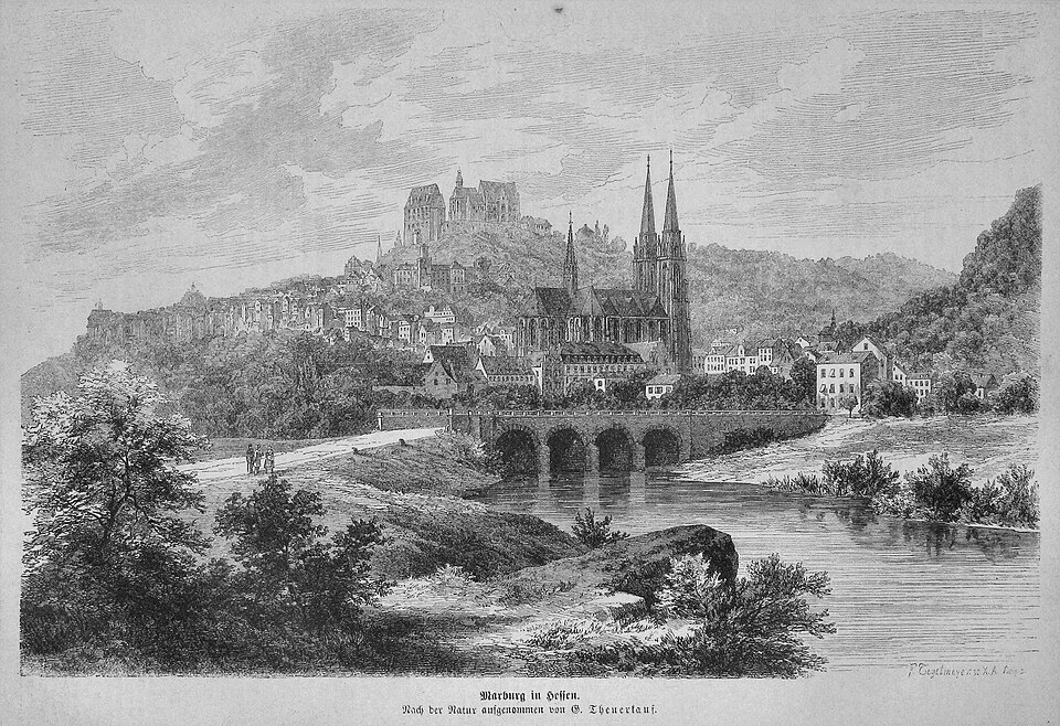 Marburg: Die Gartenlaube (1873) b