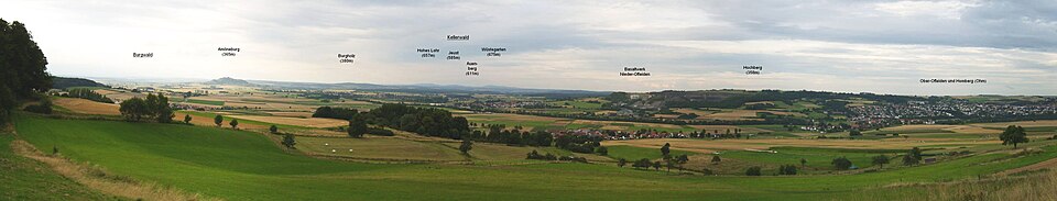 Homberg (Ohm): Östliches Amöneburger Becken