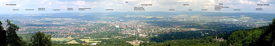Kassel herkules panoramalabeled