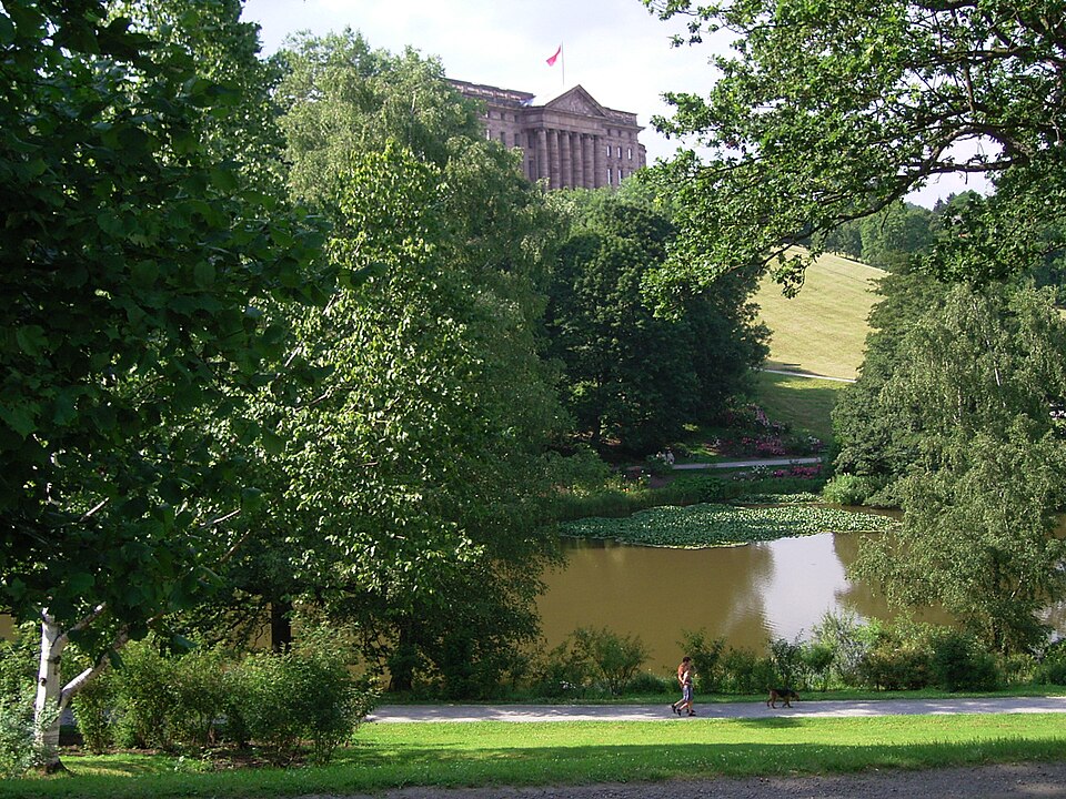 Kassel: Bergpark wilhelmshoehe lac 1
