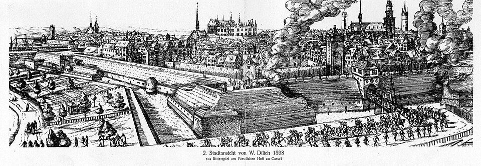 Ansicht Kassel (Dilich)