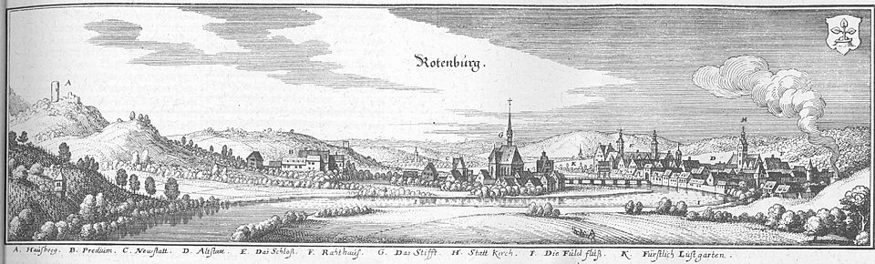 Rotenburg an der Fulda: Rotenburg Merian