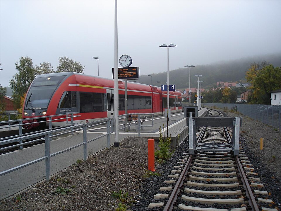 Kurhessenbahn Bf Wolfhagen